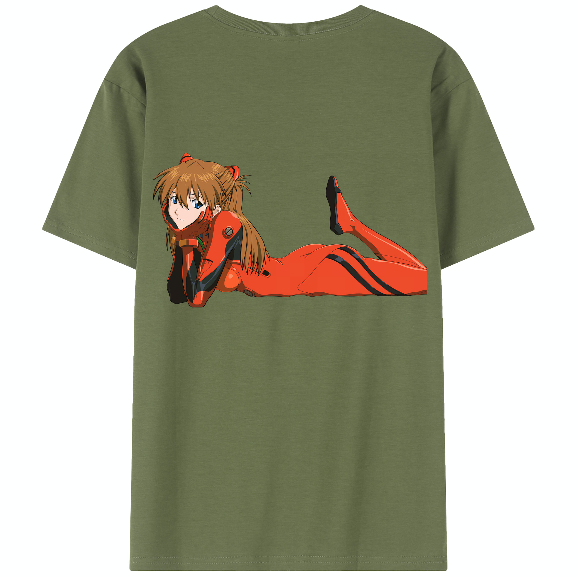 （画像用） EVA 新世紀エヴァンゲリオン 綿100％半袖Tシャツ（背面プリント）